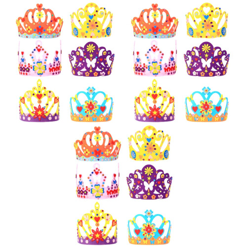 18Ensembles Kits Créatifs Couronne Et Coloré 2