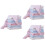 18Pièces Lingettes Bébé Carrées Coton Pur Multicolores Absorbantes 7