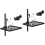 2Pièces Râtelier Micro ABS Avec Plateau Son Ajustable 4
