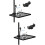 2Pièces Râtelier Micro ABS Avec Plateau Son Ajustable 6