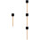 4Pièces Baguettes Percussion Manche Bois Noire Usage Polyvalent 8