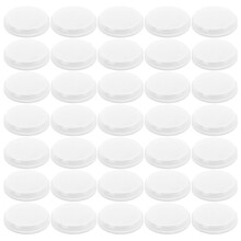 250Pièces Caps De Scellement Blancs En Plastique Pour Barils Seaux