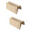 2Pièces Rangement Beige Pour Lit Multiples 7