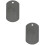 2Ensembles Fire Starting Tools Portable Gris Matériel Qualité 6