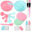3Ensembles Outils DIY Bol Bâton Rose Vert 10