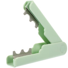 5Pcs Rose Thorn Stripper Tool ABS Floral Stem Leaf Remover Light Green