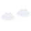 24Pièces Brosse Cristal Transparent Pour Masques Et 4