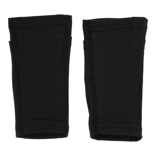 2Paires Protecteurs Mollets Football Noir Support Confortable Durable