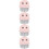 4Pièces Massage Animal ABS Compact Rose Pour Poils Courts Longs 10