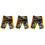 3Pièces Shorts De Natation Camouflage Confortables 4