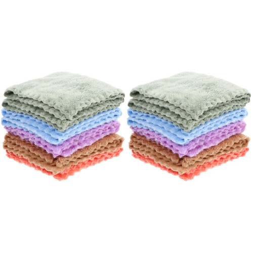 20Pièces Mini Serviettes Bébé Douceur Absorption Rapide 1