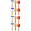 4Sets Portable Assorted Beach Metal and Wood Sand Tools 9