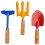 4Sets Portable Assorted Beach Metal and Wood Sand Tools 3