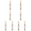 16Pièces Baguettes De Batterie Bois Multi Percussion Sonnet Précis 3