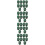 20Pièces Cabochons Verts Plats Pour Accessoires DIY 10