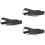 3Pcs Black Guitar Strap Adjustable Durable Instrument Belt 8