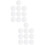 20Pièces Mesh DIY Plastique Durable Pour Broderie Multi-Usages 7