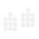 20Pièces Mesh DIY Plastique Durable Pour Broderie Multi-Usages 4