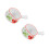 2Pcs Assorted Color Ceramic Milk Containers for Home Use Sauce Bowls 7