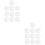 20Pièces Mesh DIY Plastique Durable Pour Broderie Multi-Usages 6