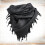 2Pièces Écharpe Palestine Unisexe Coton Noir Châle Wrap 9