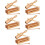 10Ensembles Bloc De Bois Percussion Khaki Avec Maillets Pour Enfants 7