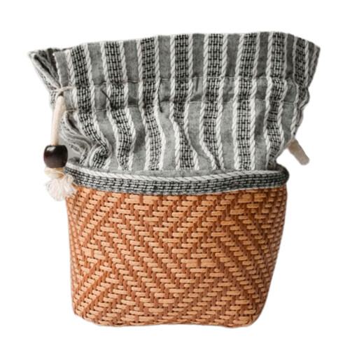 2Pièces Housse De Rangement Pour Tasses À Marron Clair Résistante