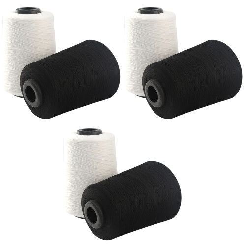 6Pcs Assorted Color Sewing Thread for Clothes High Strength Polyester 2