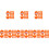 225Pcs Orange Colored Plastic Balls Openable Game Props 5