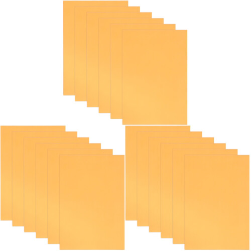 18Pièces Plaques Aluminium Dorées Blanches Sublimation Pour Décoration 2