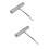 Set Of 2 Tennis Not Easily Deformed String Tool Sturdy Stringing 7