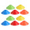 20Pcs Pe Plastic Soccer Practice Cones Assorted Color for Training 1