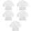 5Pcs Comfortable White Kids Coats Costume Set 6