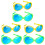 6 Pcs Jumbo Plastic Sunglasses For Parties Oversized Decorative 2