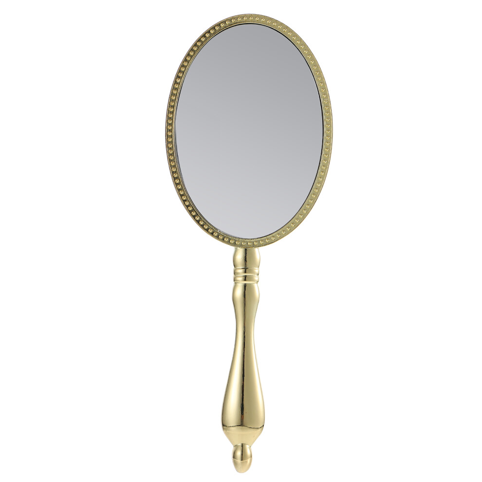 Totority 4 Pcs Vintage Mirror Small Makeup Portable Hand Held With Handle