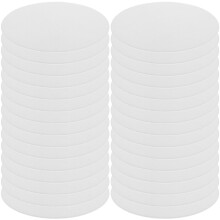 300Pcs White Ceramic Fiber Paper Fireproof Insulation for DIY Kiln Use