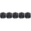 5Sets Outdoor Round Fire Pit Covers Black Waterproof Durable Protector 9
