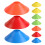 20Pcs Pe Plastic Soccer Practice Cones Assorted Color for Training 2