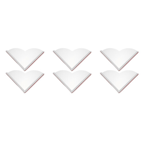 6Pcs Clear Corner Shower Water Blocker Splash Guard for Bath 2