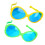 6 Pcs Jumbo Plastic Sunglasses For Parties Oversized Decorative 1
