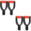 2 Pcs Garden Spade Handle Replacement Plastic Useful D-Shaped Grip 6