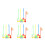 4 Sets Kids Ball Plaything Set Random Color 6