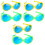 6 Pcs Jumbo Plastic Sunglasses For Parties Oversized Decorative 3