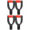 2 Pcs Garden Spade Handle Replacement Plastic Useful D-Shaped Grip 5