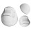 4 Pcs Self Adhesive Holder Removable Shower Wall Bracket Suction Head 10