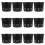 24Pcs Black Mesh Net Pots Plastic Planting Baskets for Hydroponic Use 1