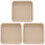 3 Pcs 9 Bakeware Cake Pan Oven Metal Baking Pan 2