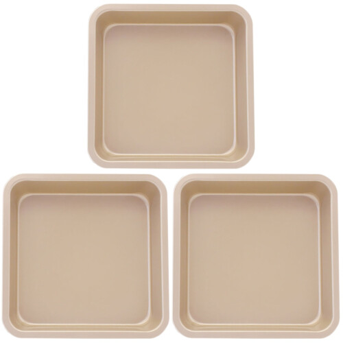 3 Pcs 9 Bakeware Cake Pan Oven Metal Baking Pan 1