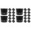 24Pcs Black Mesh Net Pots Plastic Planting Baskets for Hydroponic Use 4