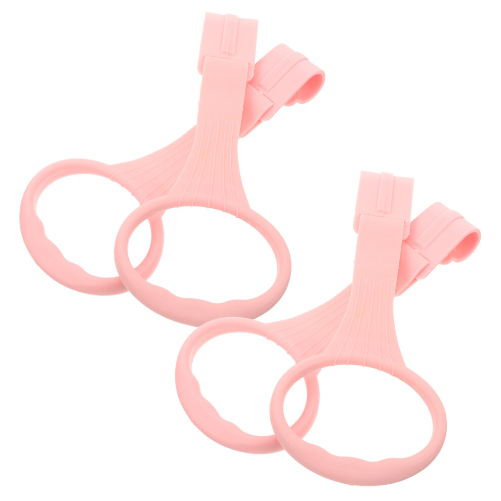 Artibetter 16 Pcs Baby Bed Standing Rings Pull Ring Toy For Newborn